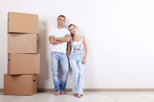 Man and van service supporting a local Stratford move