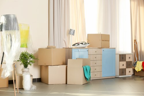 Furniture pick-up service operating in Stratford residential area