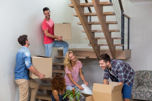 Professional packing and unpacking services for a Stratford home move