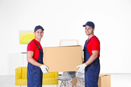 Local removals team handling a home move in Stratford