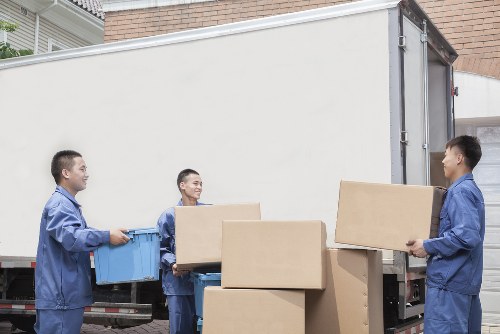 Office removals team planning a Stratford business move