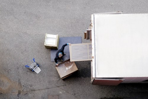 Removal team planning a flat move in Stratford with access considerations