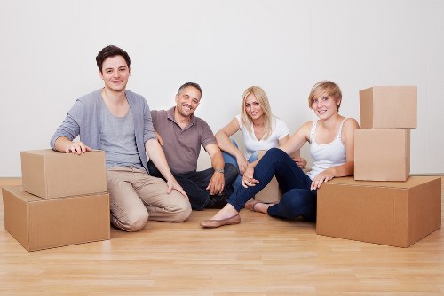 Flat move using a removal van near Stratford and East London